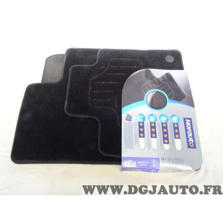 Jeu 4 Tapis De Sol Sur Mesure Avant Arriere Norauto 2195696 Pour