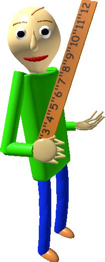 Baldi Render By Thomasdafoestudios On Deviantart