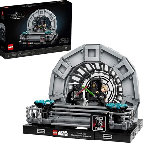 Best Buy Lego Star Wars Emperors Throne Room Diorama Multi