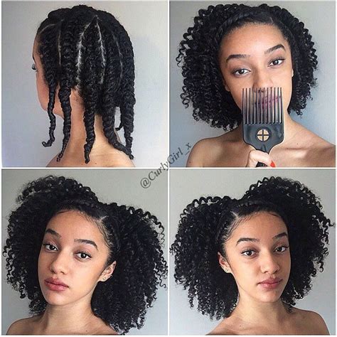 15 Cute & Easy Twist Out Natural Hair Styles - Curly Girl Swag ...