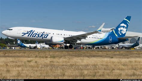 N972AK Alaska Airlines Boeing 737 9 MAX Photo By Nick Sheeder ID