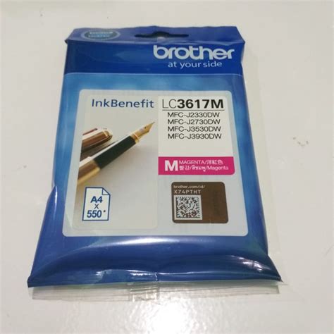 Jual Cartridge Brother Baru Original Lc C Lc Cyan Lc Y Yellow