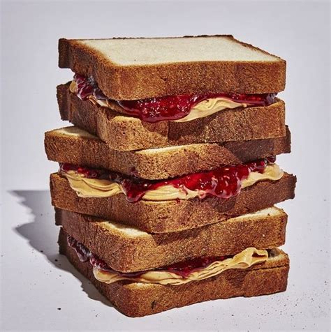 Classic Peanut Butter And Jelly Sandwich Peanut Butter Sandwich Tea