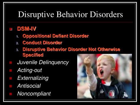 Ppt Disruptive Behavior Disorders Powerpoint Presentation Free