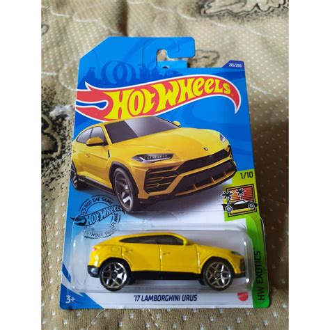 Hot Wheels Lamborghini Urus Yellow Shopee Malaysia