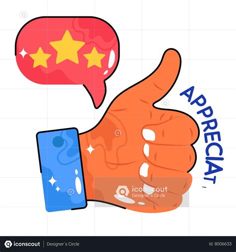 Appreciation Animated Icon download in JSON, LOTTIE or MP4 format