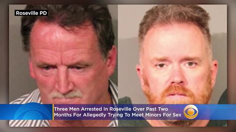 3 Men Arrested In Roseville Over Past 2 Months For Allegedly Trying To