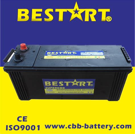 V Heavy Duty Big Truck Battery Ah N Mf Car Battery And