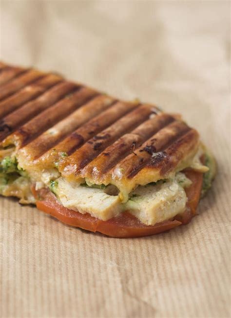 Panini With Chicken Pesto Mozzarella Artofit