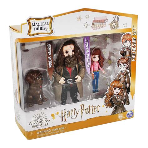 Set Wizarding World Hermione Y Hagrid Magical Minis