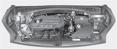 Kia Sportage Engine Compartment Maintenance