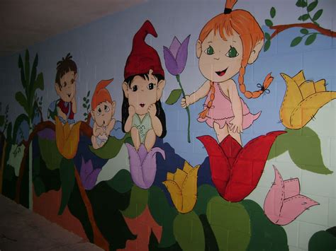 Arte Poesia Decora O Cenografia Pintura Interna De Parque Infantil