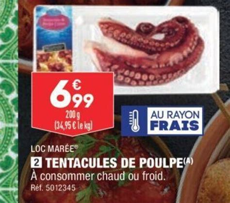 Promo Tentacules De Poulpe Chez Aldi