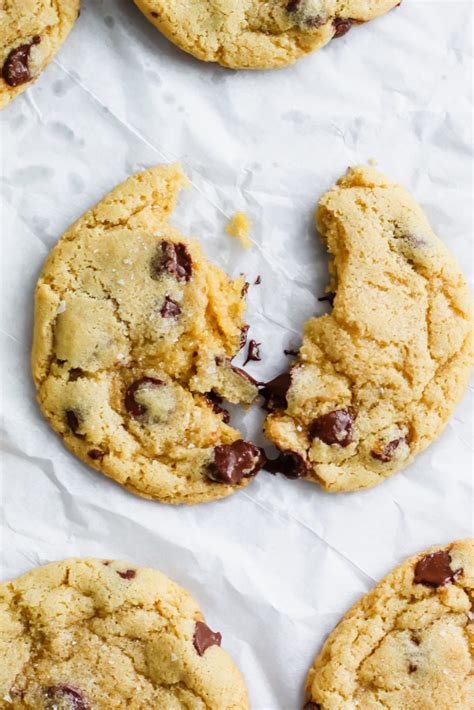 Chickpea Flour Chocolate Chunk Cookies