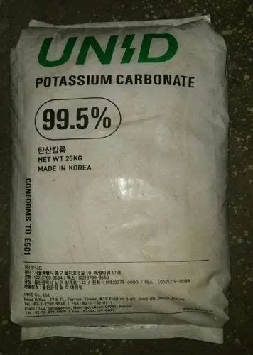 Potassium Carbonate At Rs Kg Potassium Carbonate Granules In