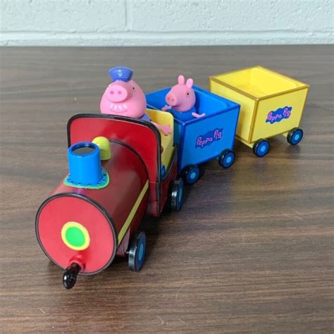 Peppa Pig Grandpa Pig's Train - Sounds & Talking + Exclusive George ...