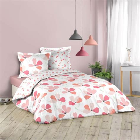 Housse De Couette X Cm Taies Floral