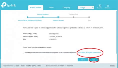 TP Link TD W9977 Modem Kurulumu ve Kablosuz Ayarlar Resimli Anlatım