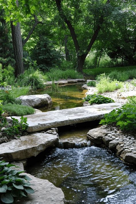 22 Innovative Backyard Stream Ideas With Pictures In 2024 Water