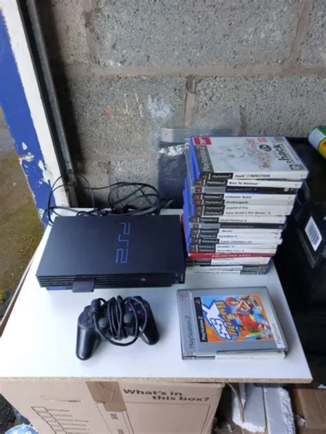 Sony Playstation Console Black Scph With X Great Games Bundle