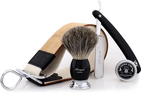 Haryali London Shaving Kit 4 Pc Shaving Kit Straight Razor Best