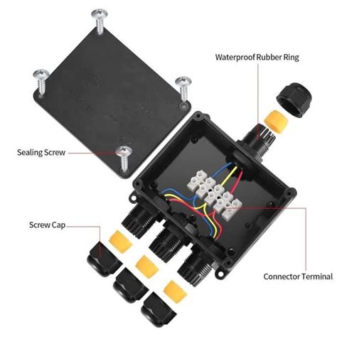 Boîte de Jonction étanche IP68 Boite de Derivation Etanche Exterieur