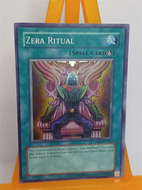 Yu Gi Oh TCG Zera Ritual Premium Pack 1 PP01 EN010 Unlimited Secret