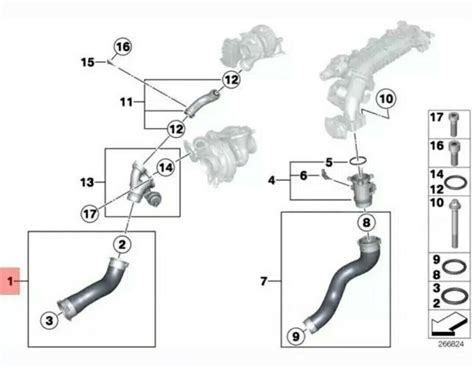 Turbo Schlauch F R Bmw Touring F D Dx Vorne