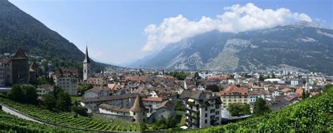 Chur Stock Image Image Of Clock Chur Culture Capital 68496903