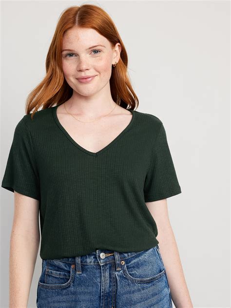 Luxe Slub Knit T Shirt Old Navy