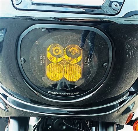 Dominator Softail St Headlight Lens Fxlrst Headlight Cover