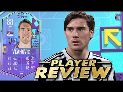 88 WORLD CUP VLAHOVIC SBC PLAYER REVIEW META FIFA 23 ULTIMATE TEAM