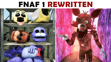 Fnaf Rewritten Extra Contents After Beating The Game Youtube