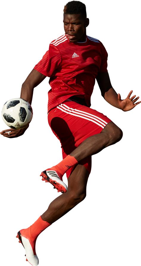 Paul Pogba Advertising Football Render Footyrenders