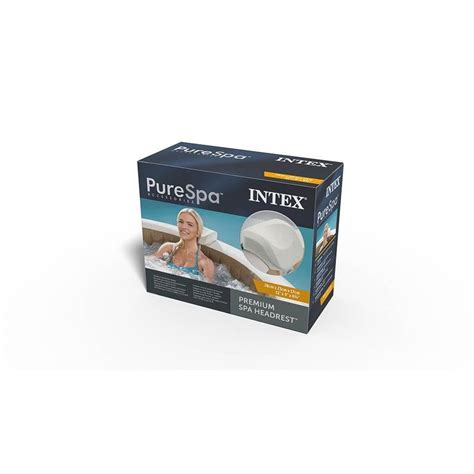 Intex Premium Foam Cushioned Headrest Neck Support For PureSpa Hot Tub White BIG W