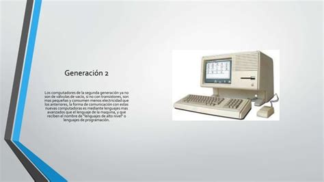 Las Ocho Generaciones Del Computador PPT