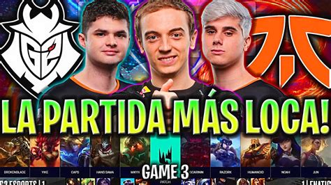 La Mejor Partida Del A O En La Lec Brutal G Vs Fnc Game Lec