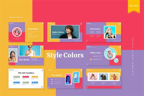 Style Colors | Google Slides Template by Vunira on Envato Elements