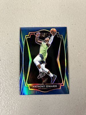 Panini Select Anthony Edwards Premier Level Retail Silver