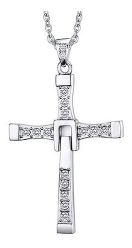 Corrente Masculina Crucifixo Toretto A O Inox Alta Qualidade Mercado