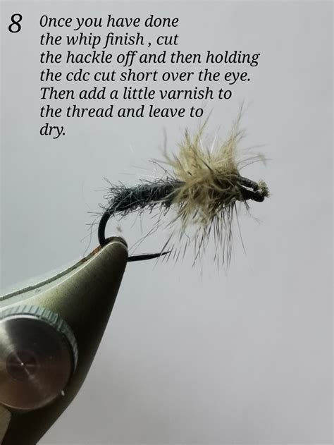 Simple Midge Dry Fly Tying Instructions