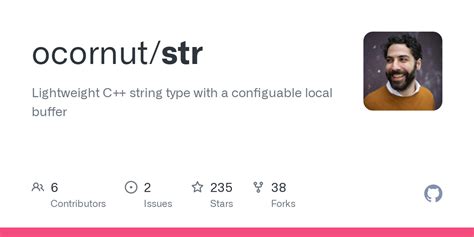 github ocornutstr lightweight  string type   configuable
