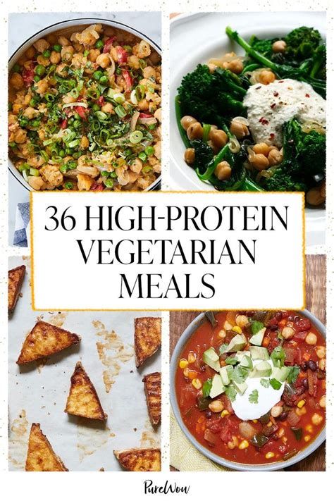 High Protein Vegetarian Meals For A Delicious And Filling Meal