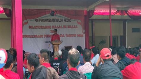 Ingin Lanjutkan Tradisi Selama Periode Pdi Perjuangan Kulon Progo