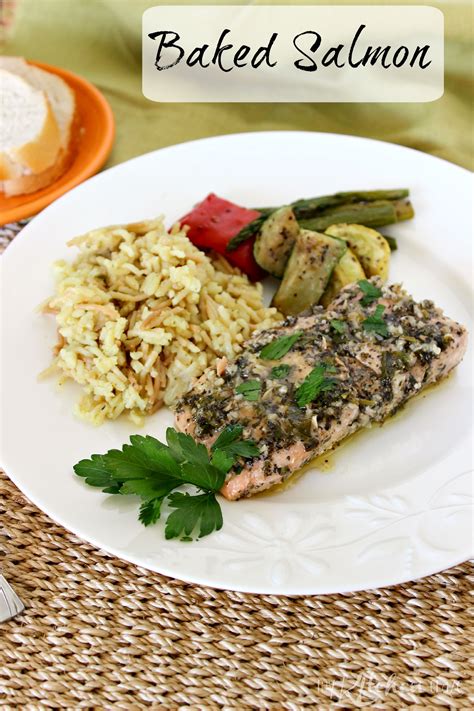 Baked Salmon - My Kitchen Craze