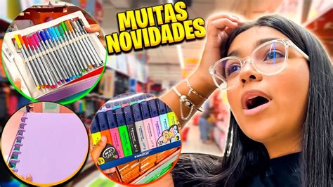 COMPRANDO MEU MATERIAL ESCOLAR 2022 2023 PARTE 1 YouTube