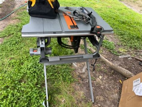 RIDGID R4514 120V Pro Jobsite Table Saw With Stand 648846071206 EBay