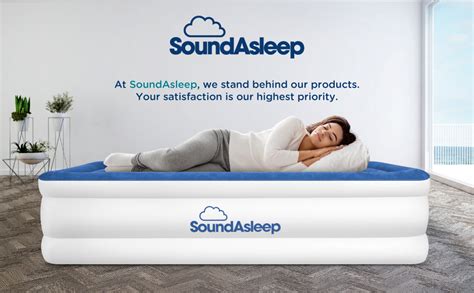 Soundasleep Dream Series Luxury Air Mattress With Comfortcoil Technology And Built In