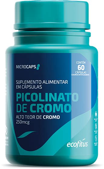 Picolinato de Cromo Ecofitus Essencial como sua saúde