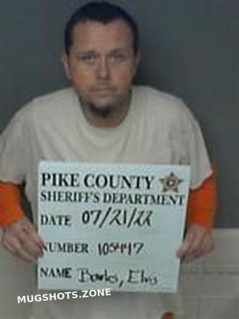 Elvis Wayne Bowles Pike County Mugshots Zone